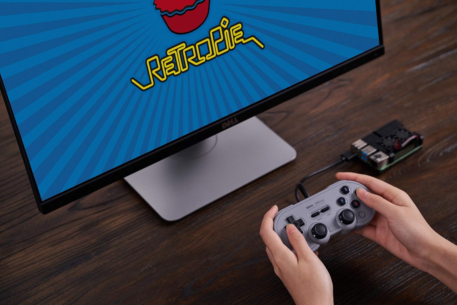 8Bitdo Sn30 Pro USB Wired Gamepad for Switch, Windows & Raspberry Pi(Gray Edition) - Image 10